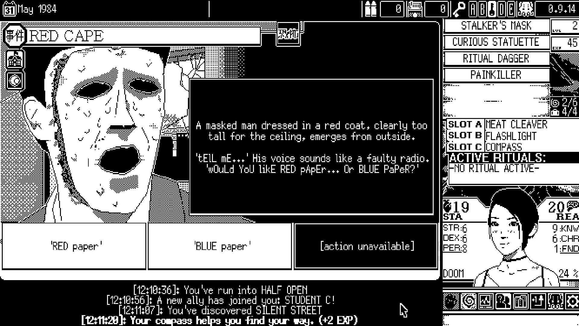 WORLD OF HORROR — screenshot 2