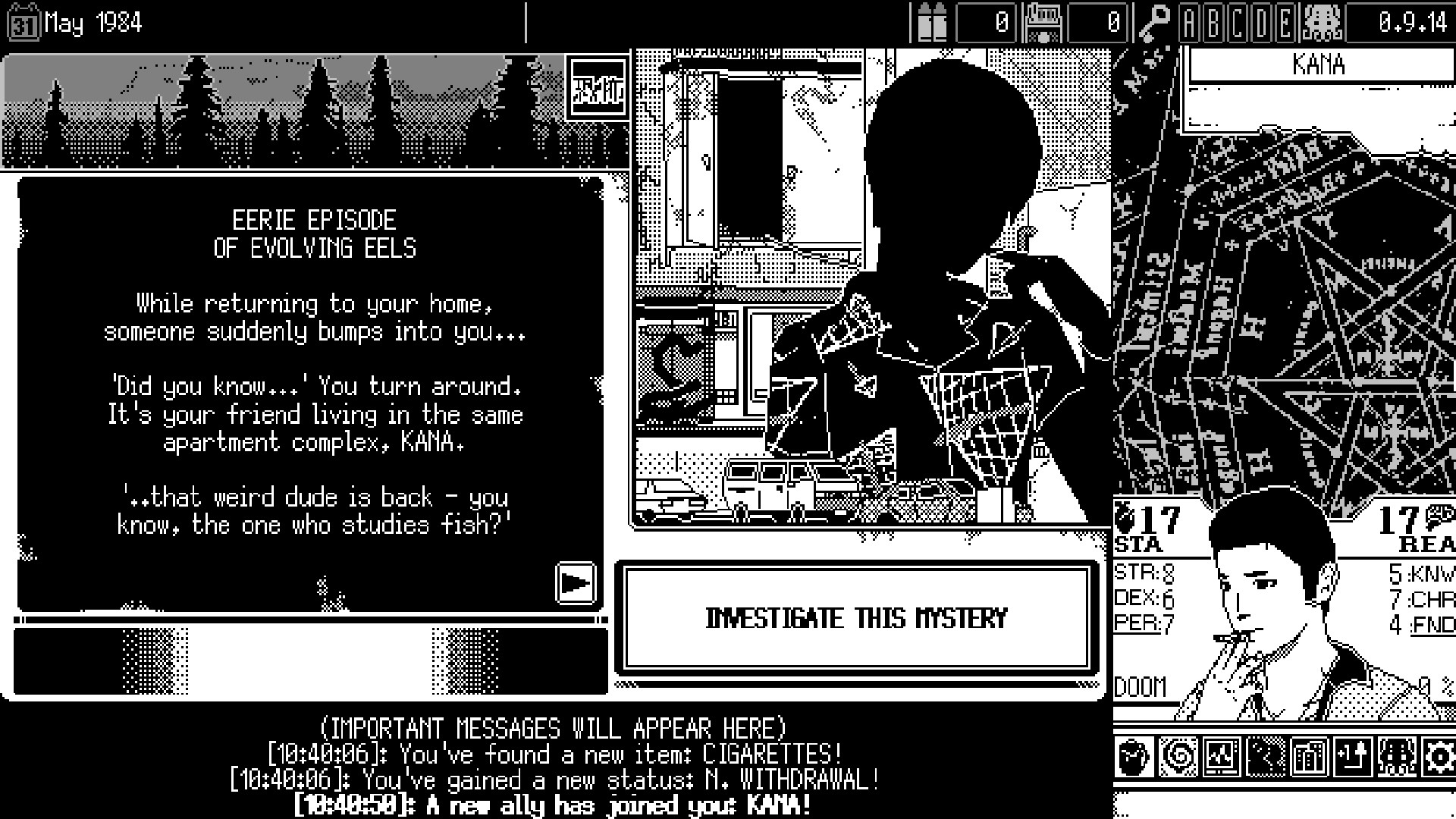 WORLD OF HORROR — screenshot 5