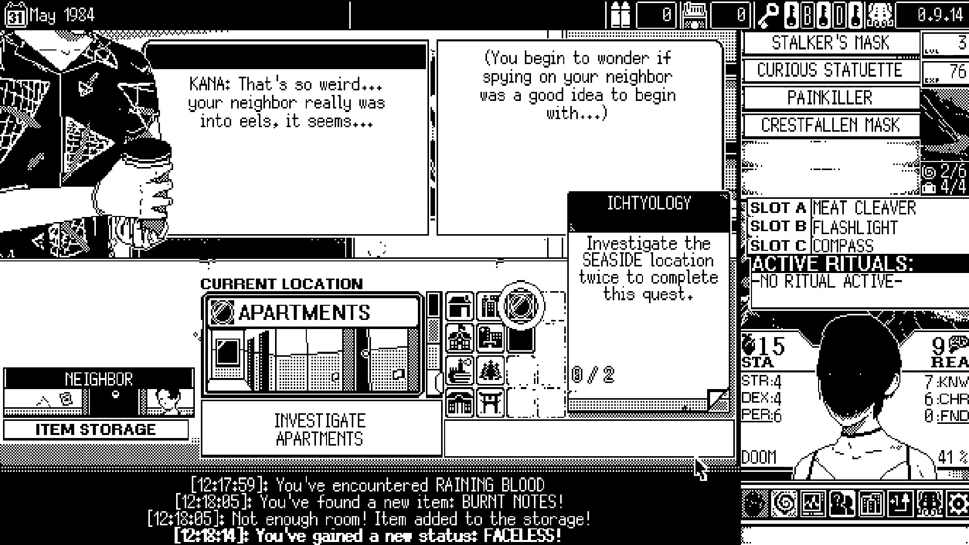 WORLD OF HORROR — screenshot 6