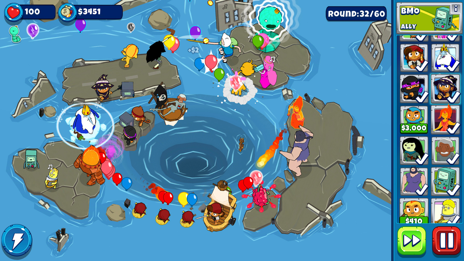 Bloons Adventure Time TD — screenshot 1