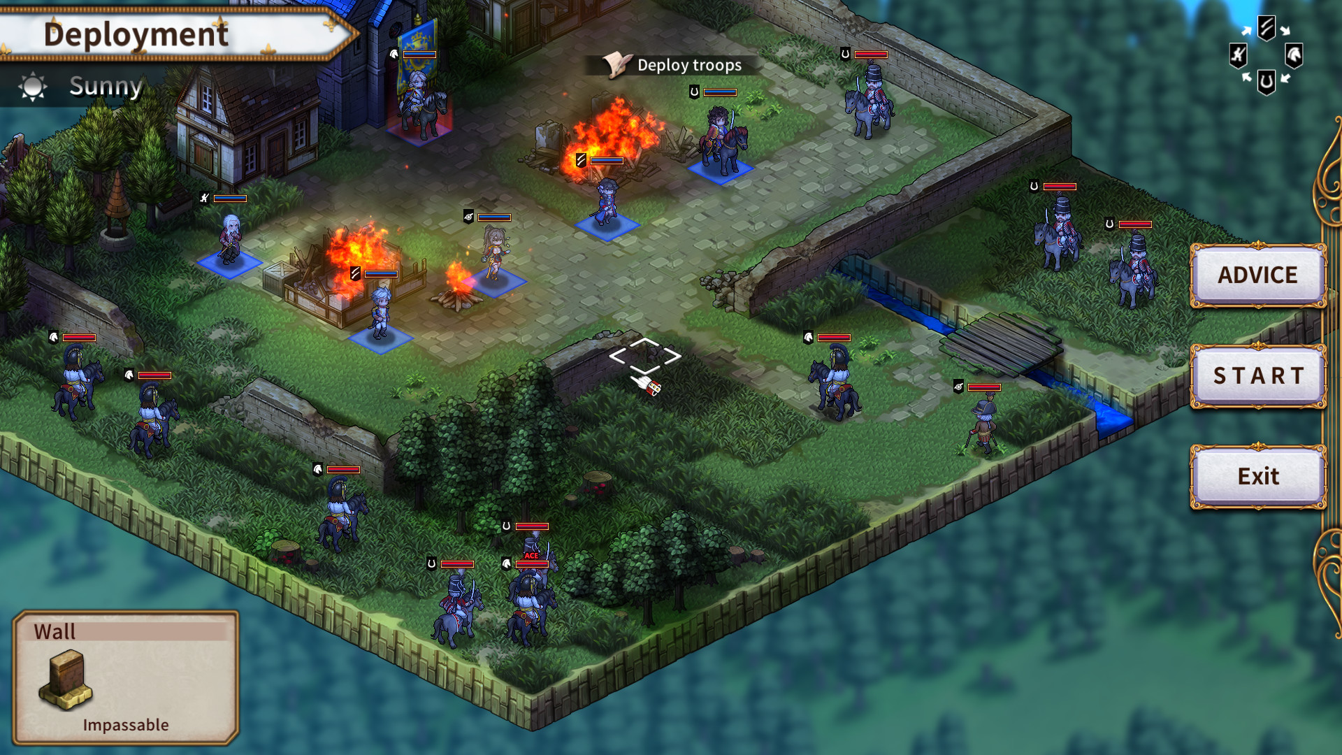 Banner of the Maid — screenshot 1
