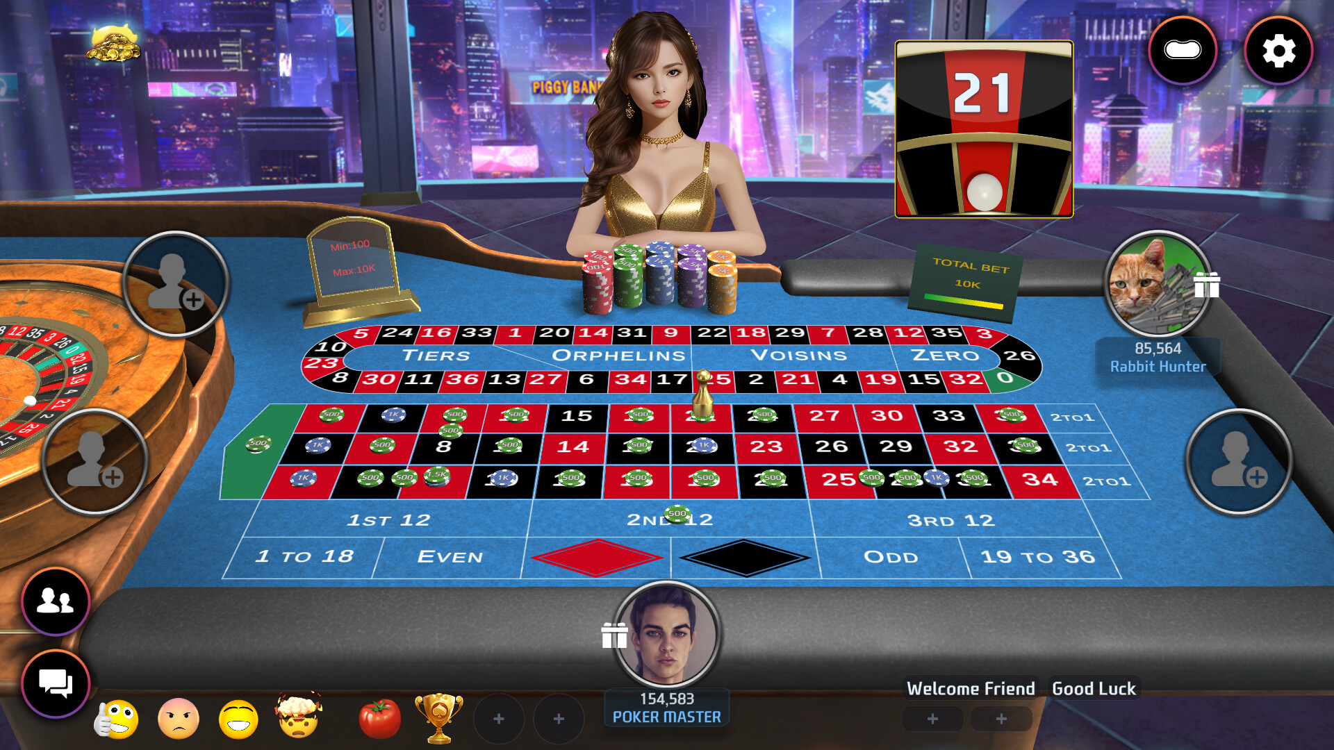 Poker Master - Texas Hold'em, Roulette, Blackjack, Baccarat, Omaha, Slots, Teen Patti, Mahjong, Landlord, Showhand — screenshot 3