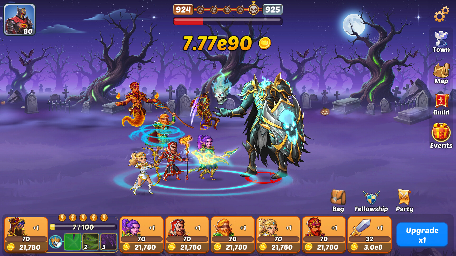 Firestone – Idle Clicker Online RPG — screenshot 3