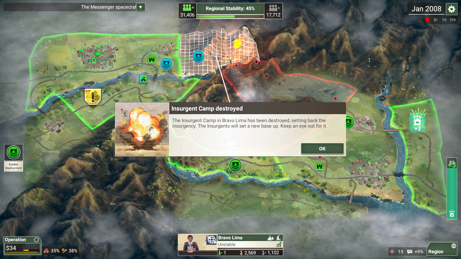 Rebel Inc: Escalation — screenshot 2