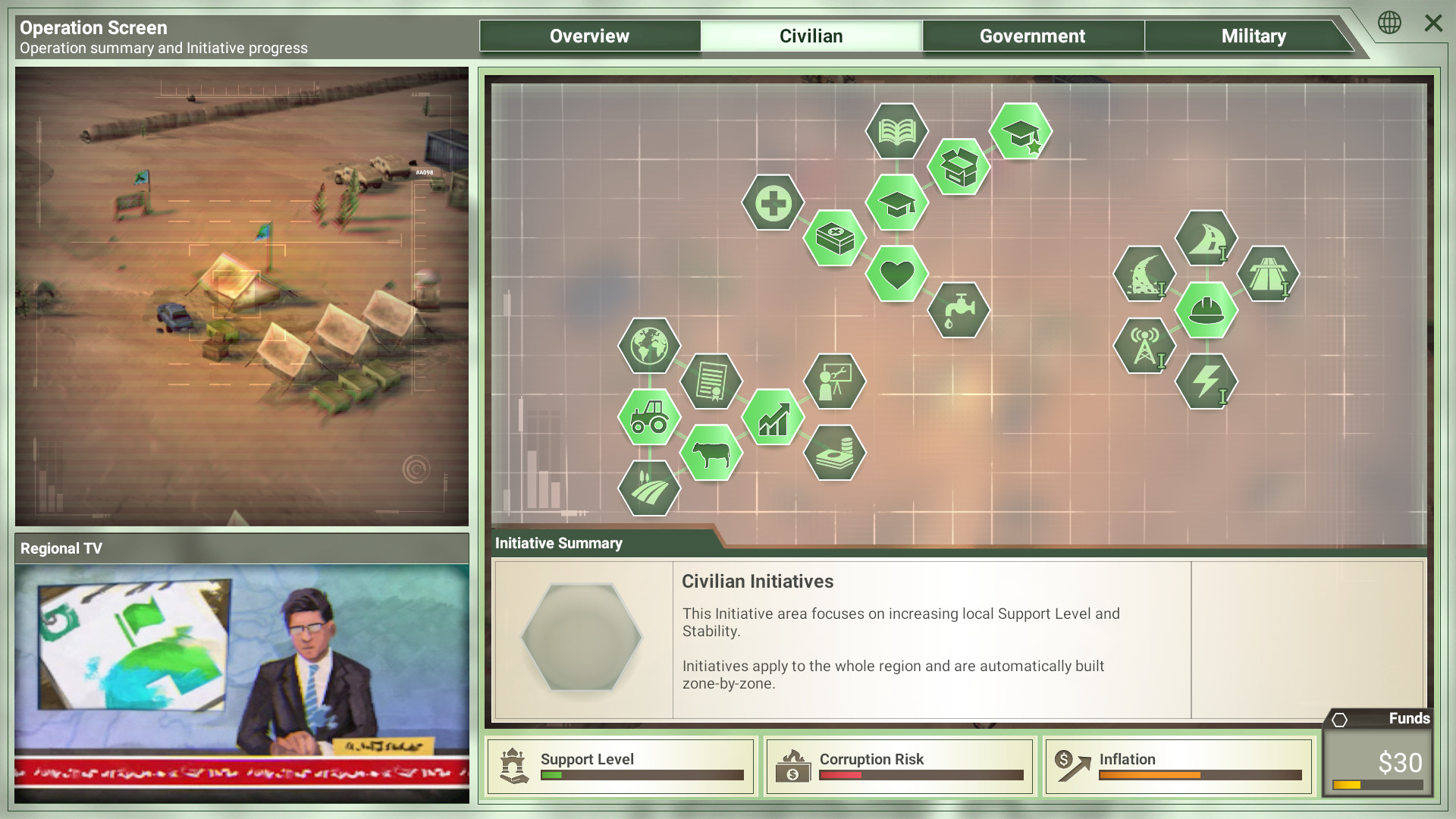 Rebel Inc: Escalation — screenshot 3