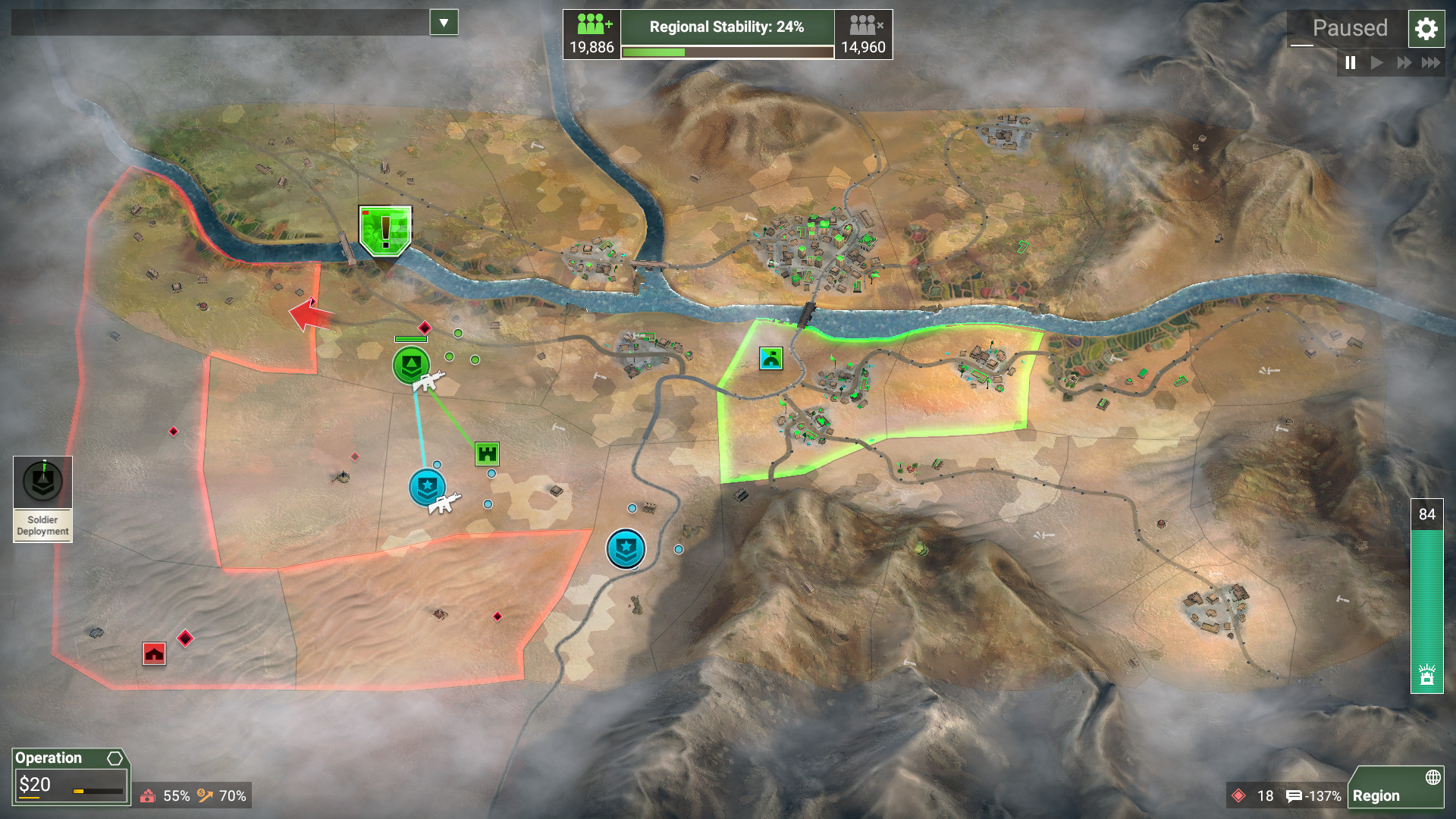 Rebel Inc: Escalation — screenshot 6