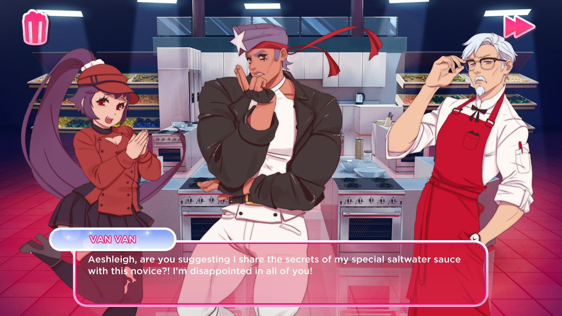 I Love You, Colonel Sanders! A Finger Lickin’ Good Dating Simulator — screenshot 5