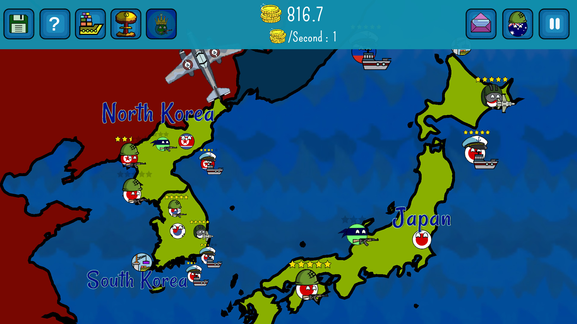 Dictators:No Peace Countryballs — screenshot 4