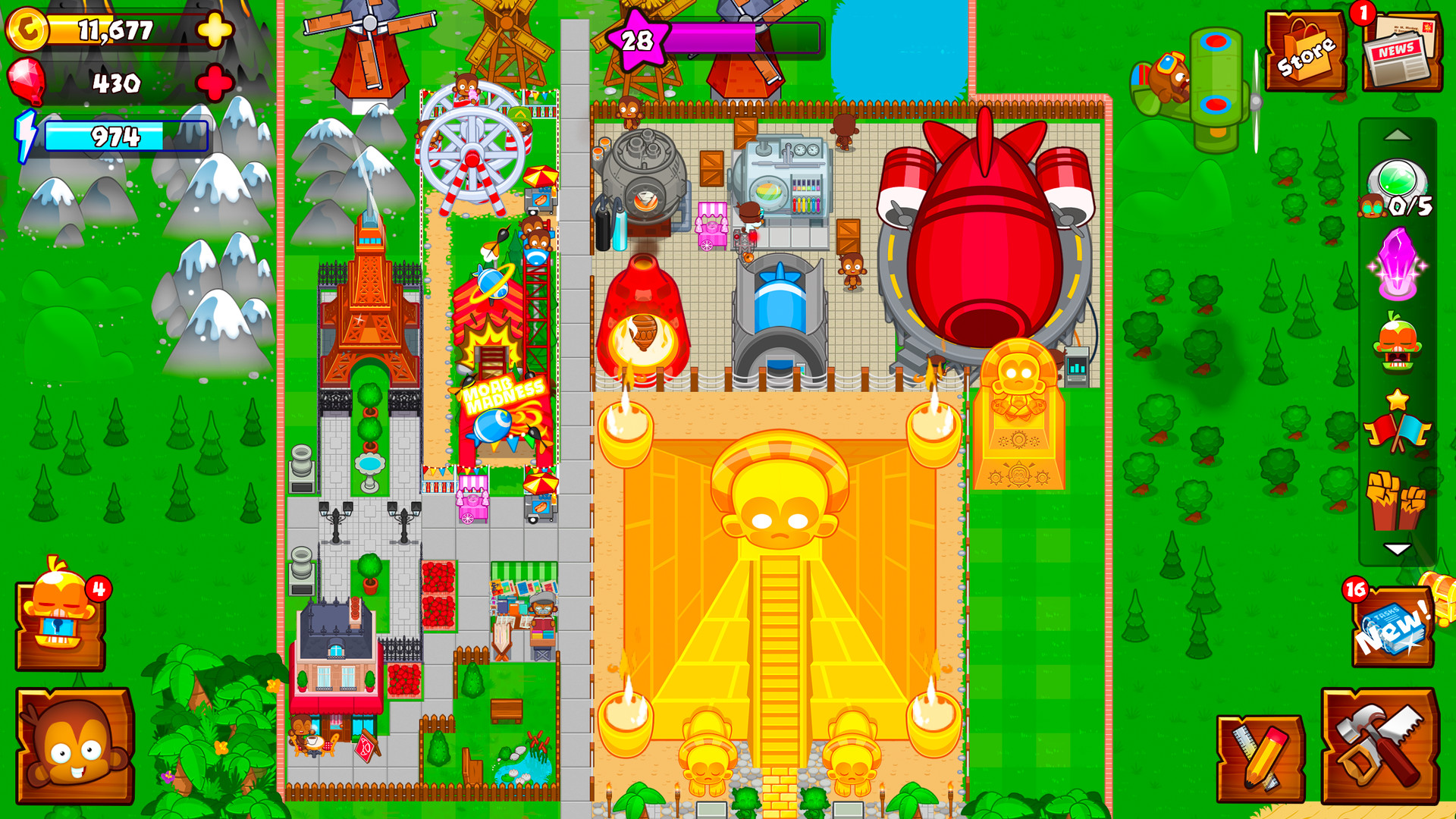 Bloons Monkey City — screenshot 4