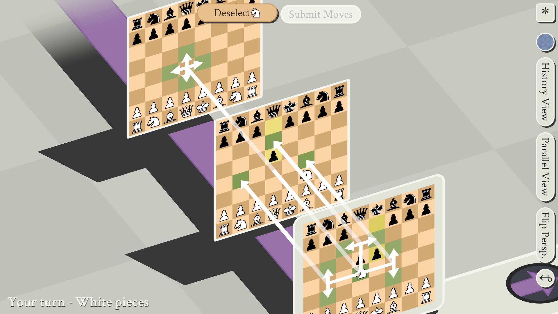 5D Chess With Multiverse Time Travel — screenshot 1