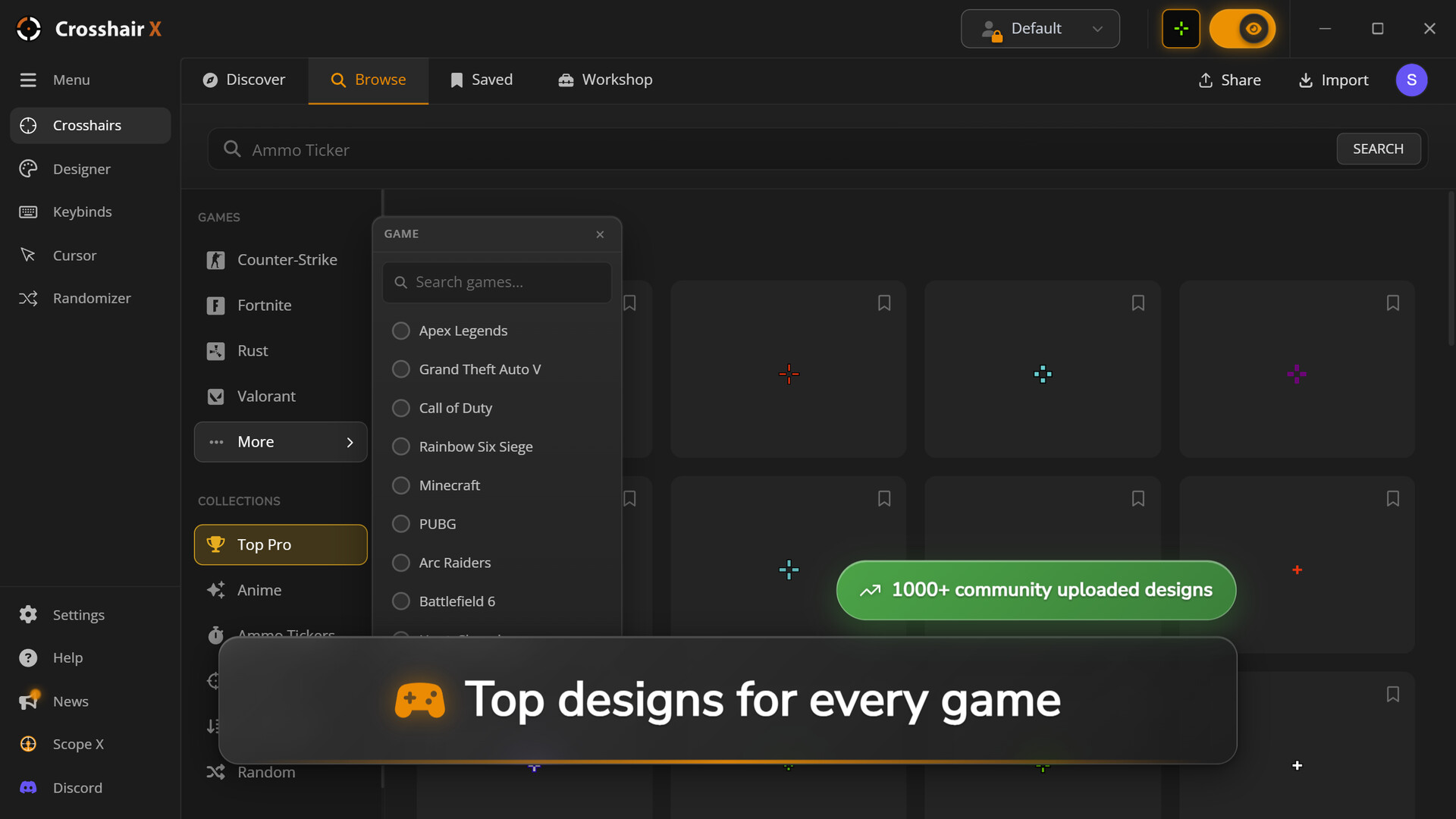 Crosshair X — screenshot 2