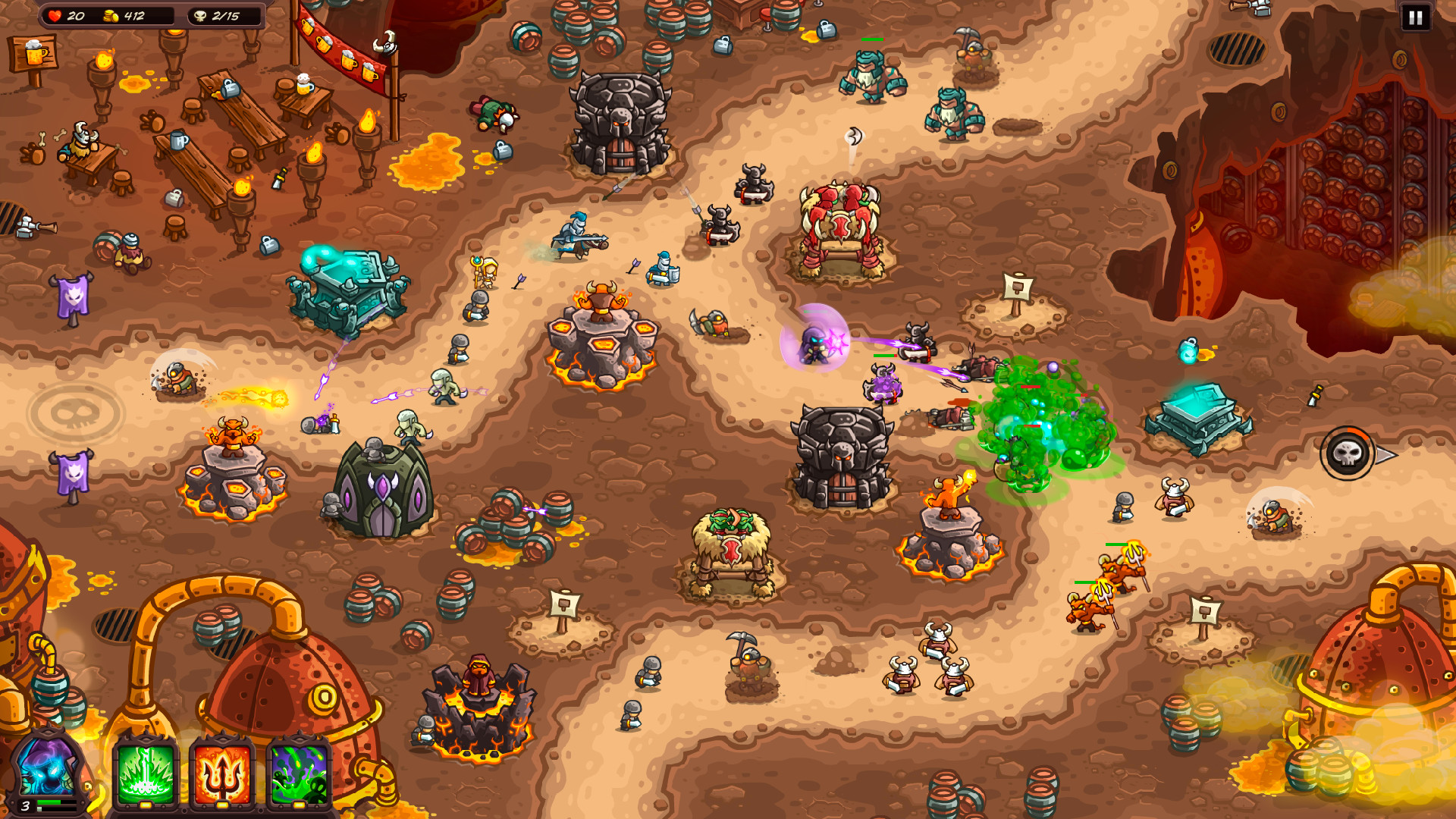 Kingdom Rush Vengeance - Tower Defense — screenshot 5