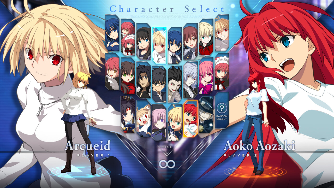 MELTY BLOOD: TYPE LUMINA — screenshot 1