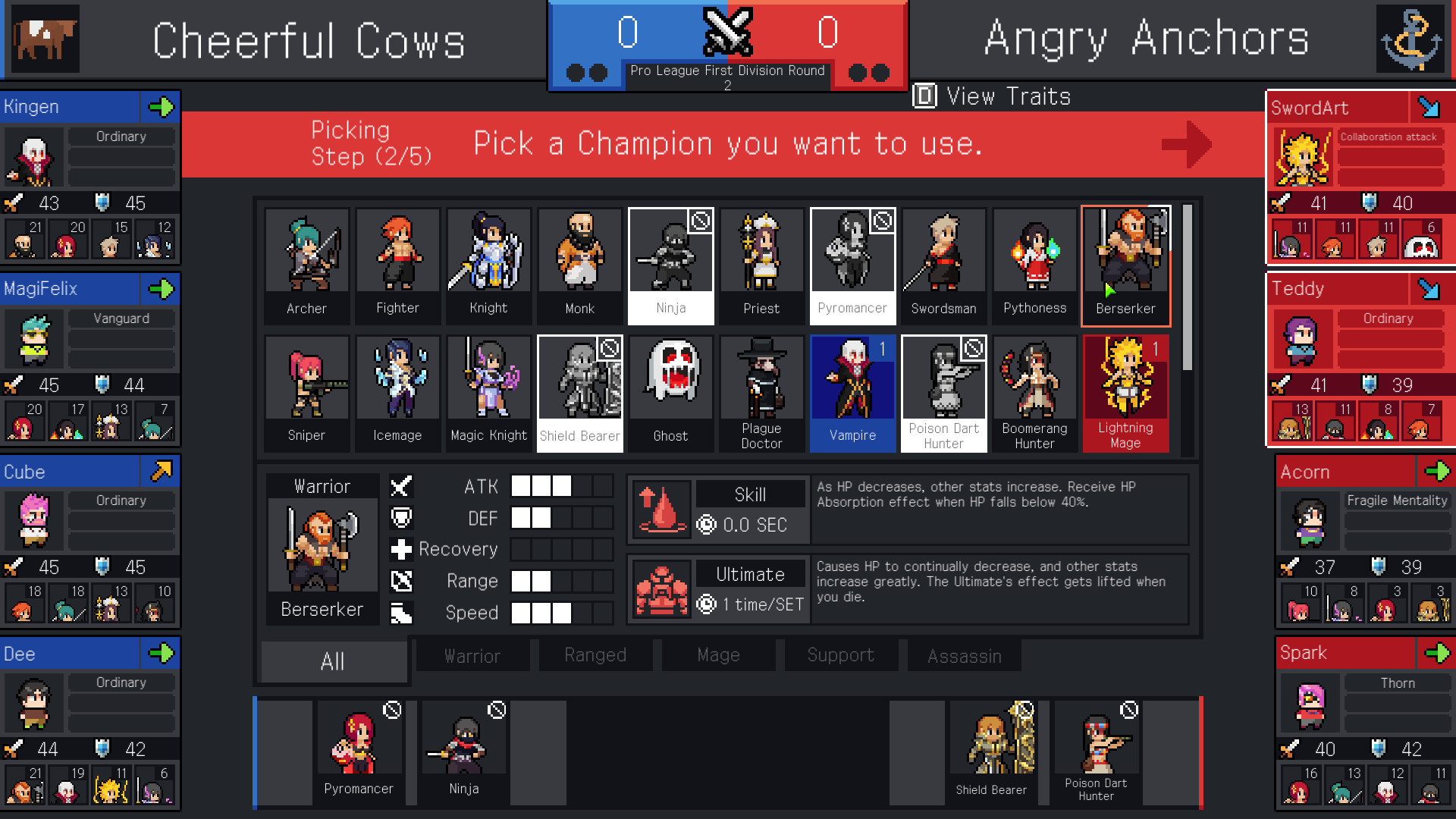 Teamfight Manager — screenshot 2