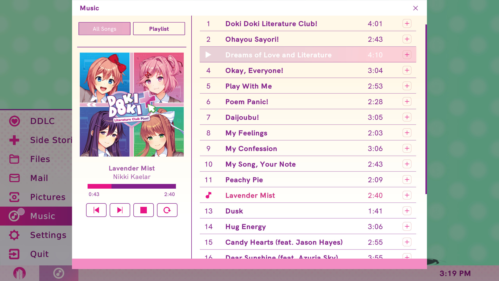 Doki Doki Literature Club Plus! — screenshot 4