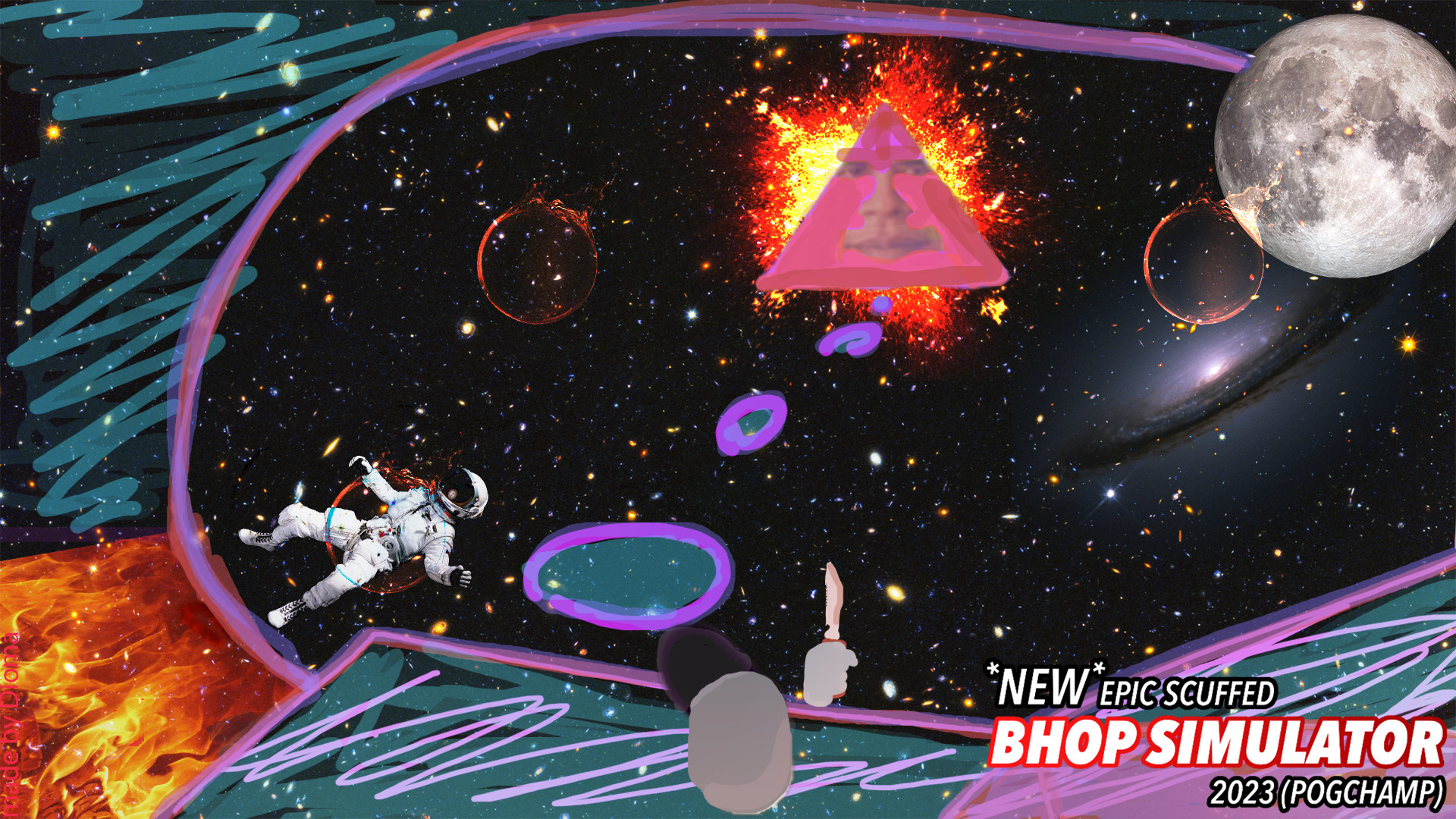 *NEW* SCUFFED EPIC BHOP SIMULATOR 2023 (POG CHAMP) — screenshot 1