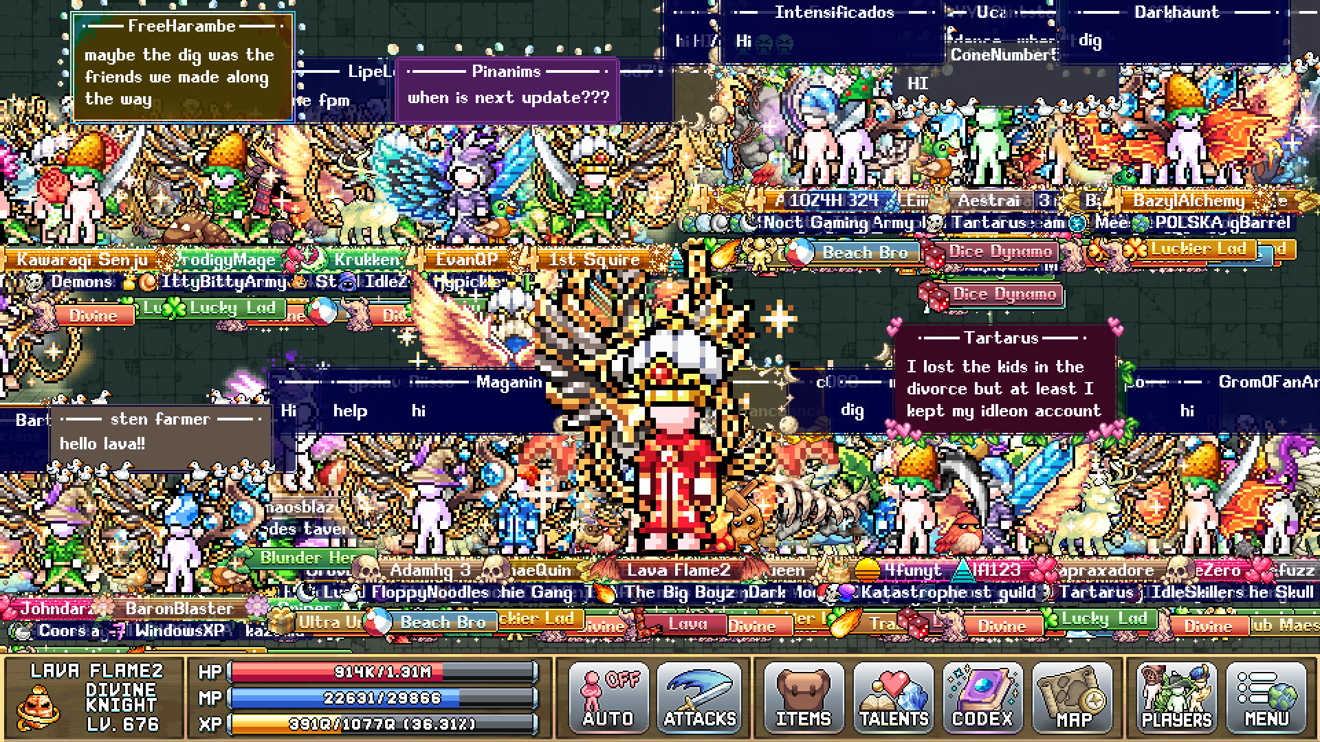 IdleOn - The Incremental MMO — screenshot 4
