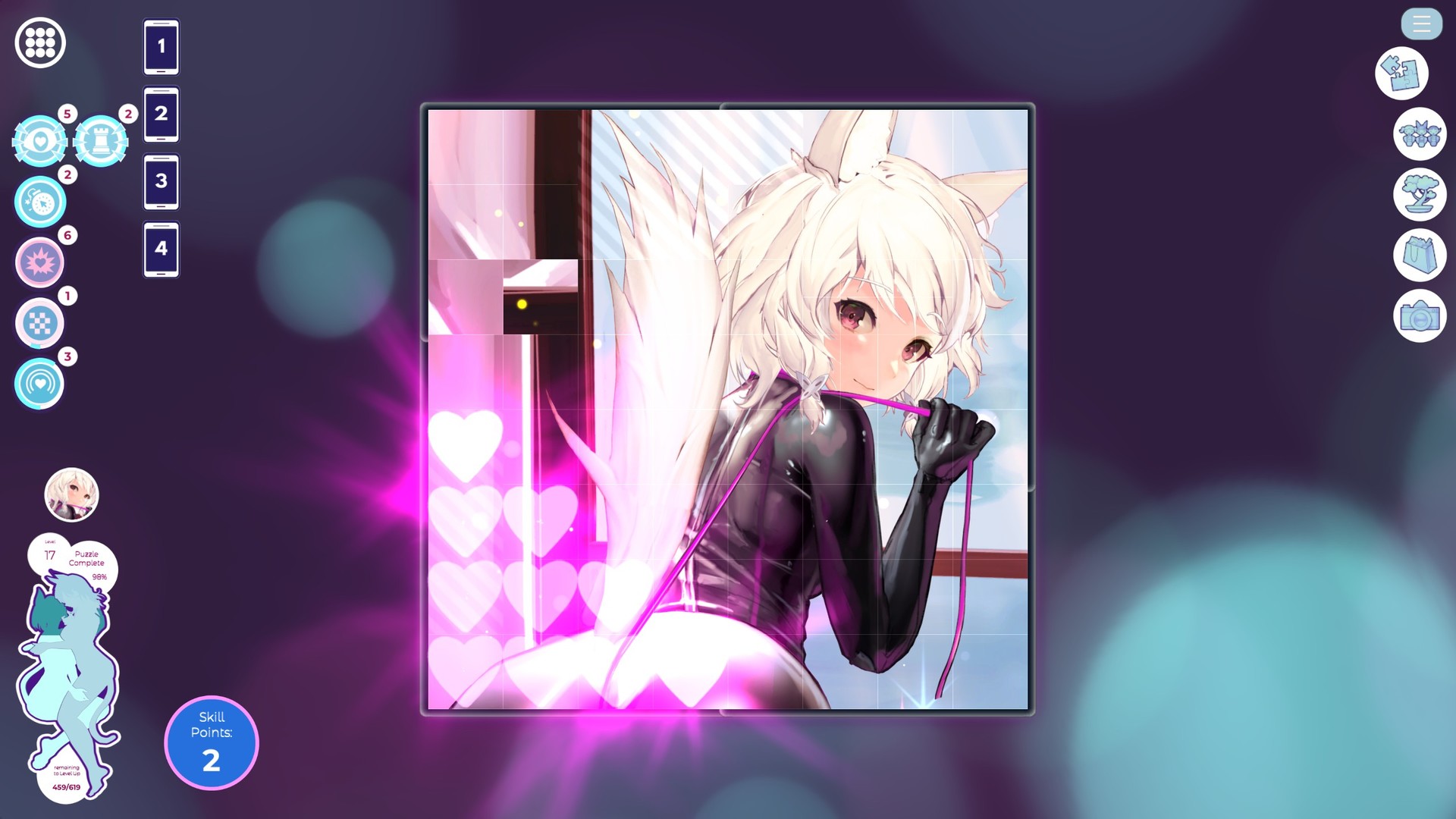 Mosaique Neko Waifus 4 — screenshot 2