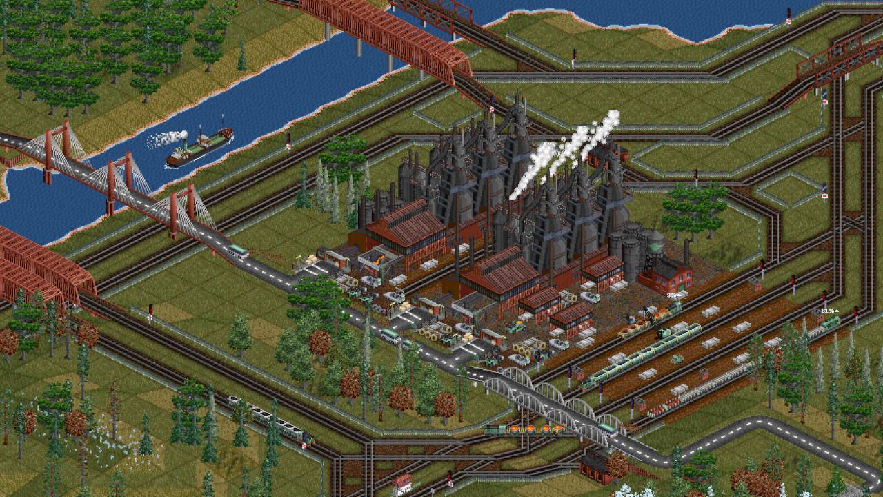 OpenTTD — screenshot 4