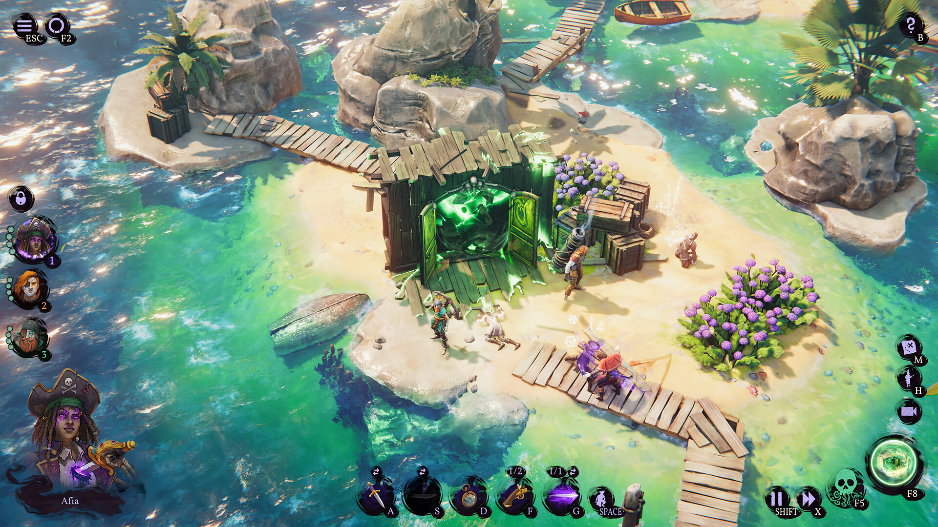 Shadow Gambit: The Cursed Crew — screenshot 1