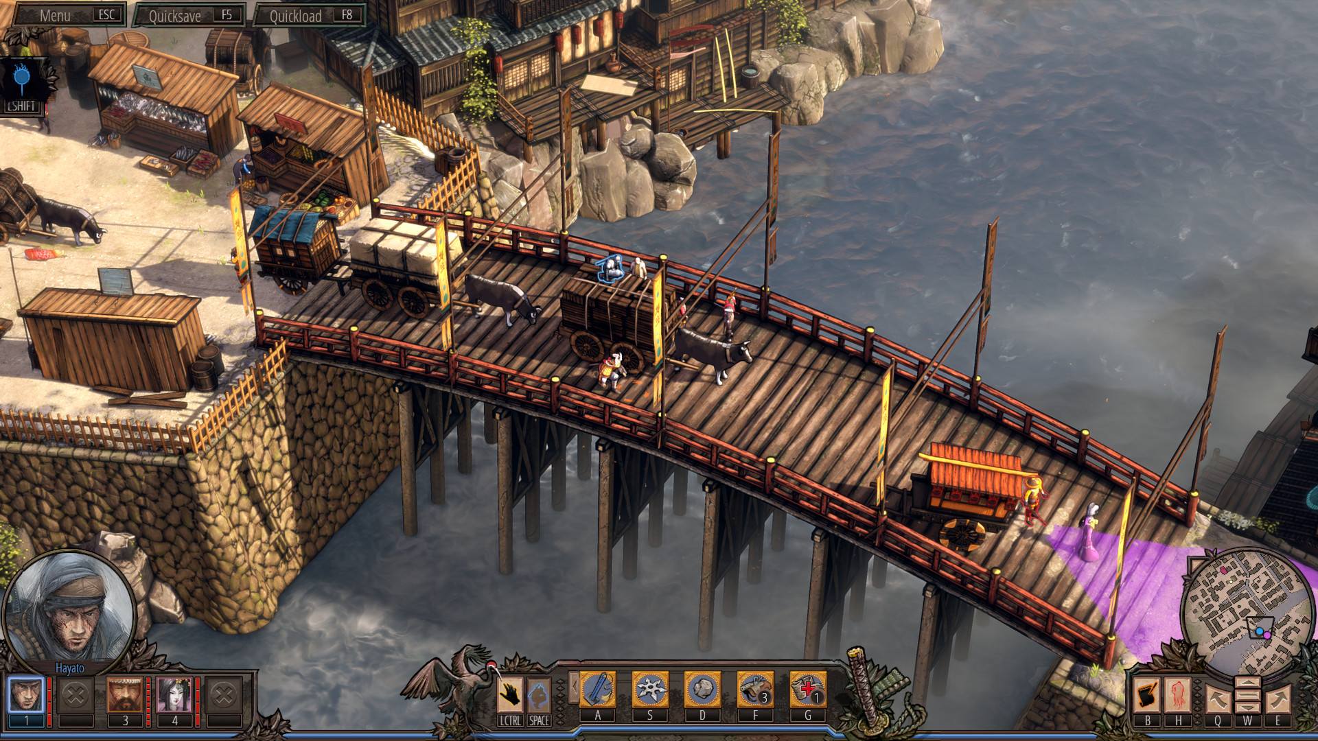 Shadow Tactics: Aiko's Choice — screenshot 1