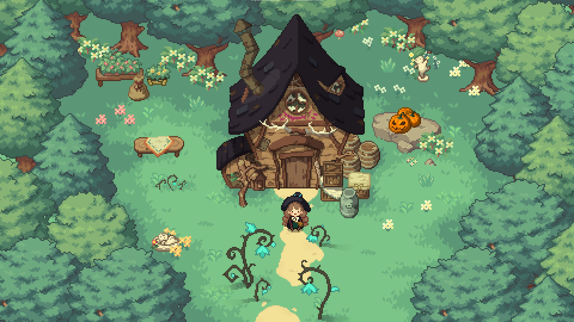 Little Witch in the Woods — screenshot 1