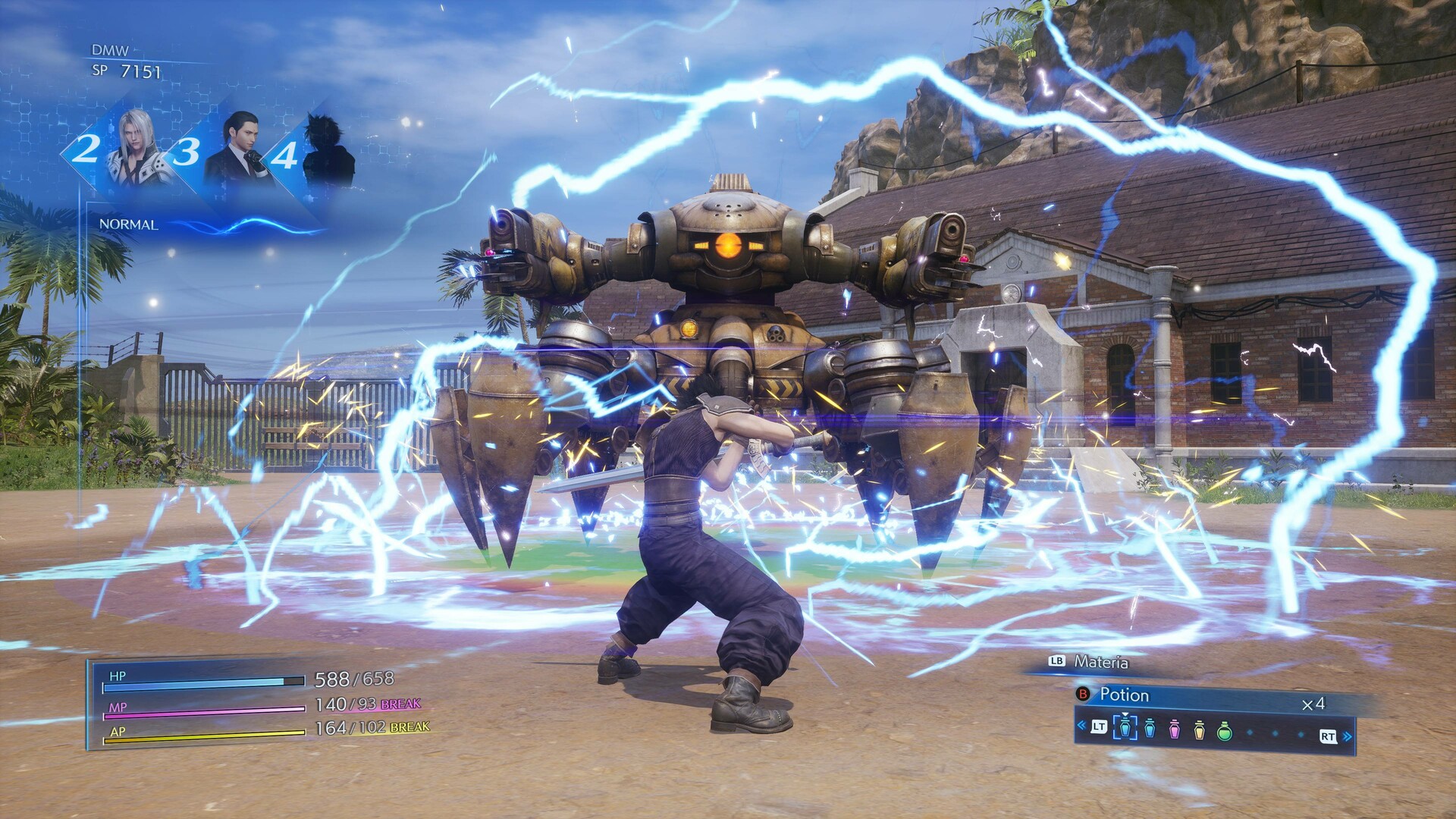 CRISIS CORE –FINAL FANTASY VII– REUNION — screenshot 5