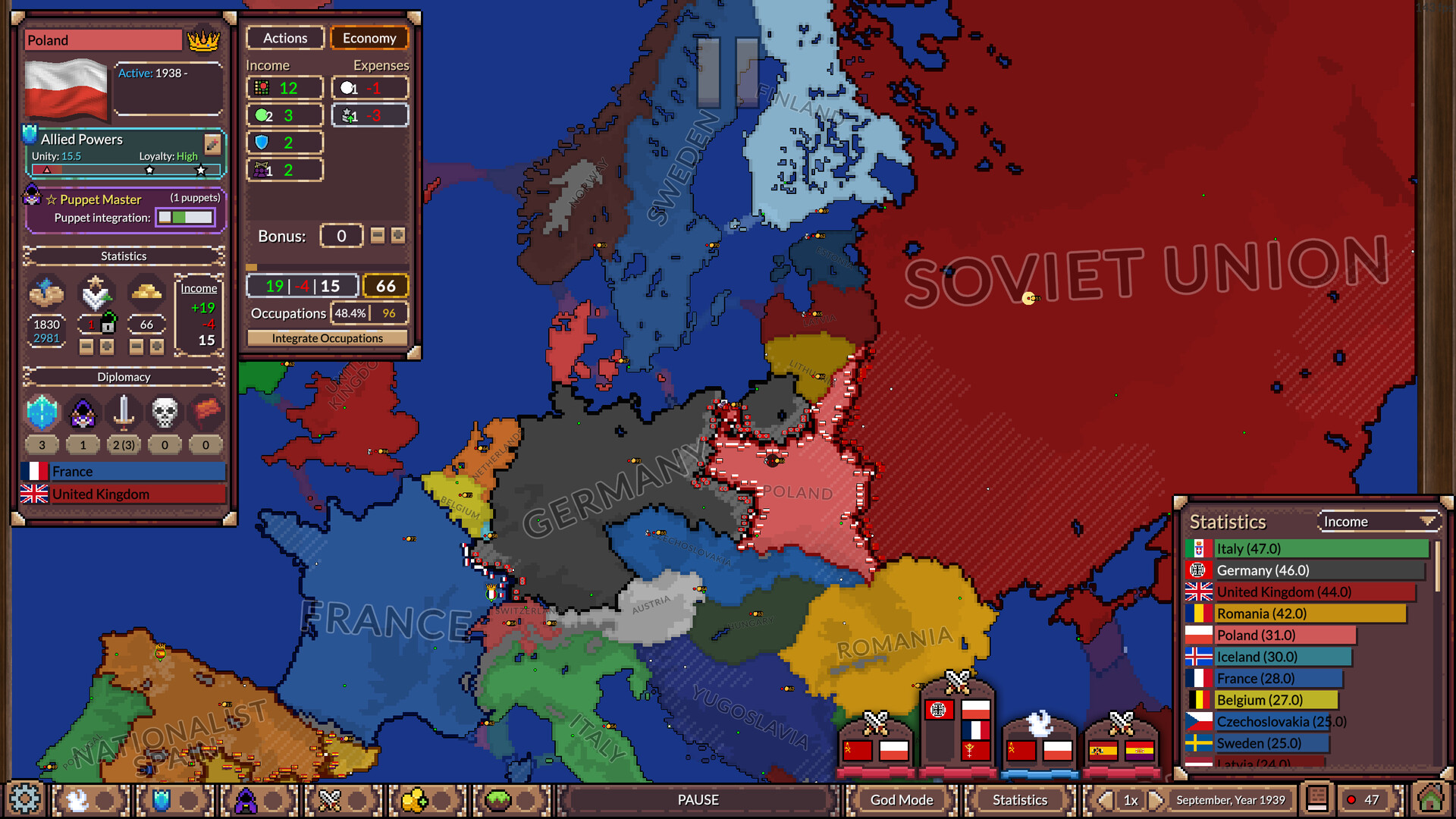 Ages of Conflict: World War Simulator — screenshot 1