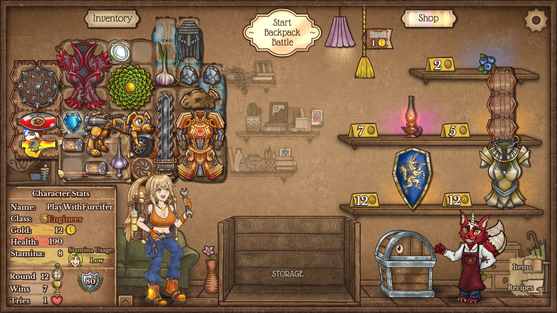 Backpack Battles — screenshot 1
