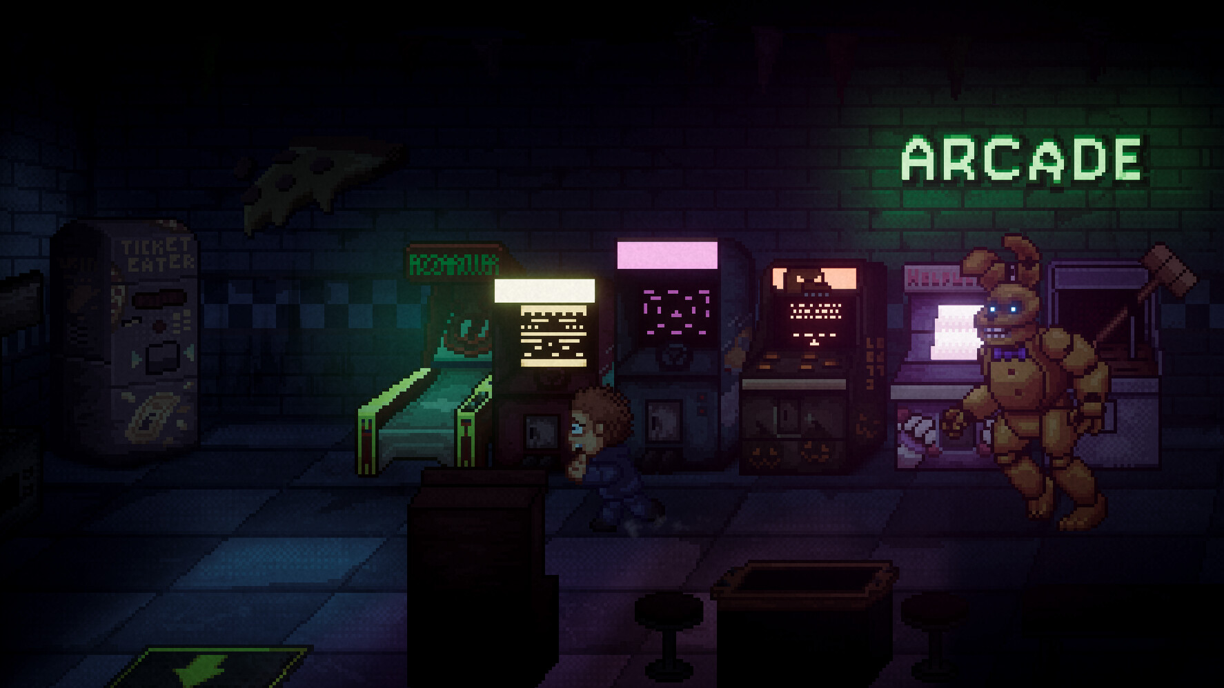 Five Nights at Freddy's: Into the Pit — screenshot 1