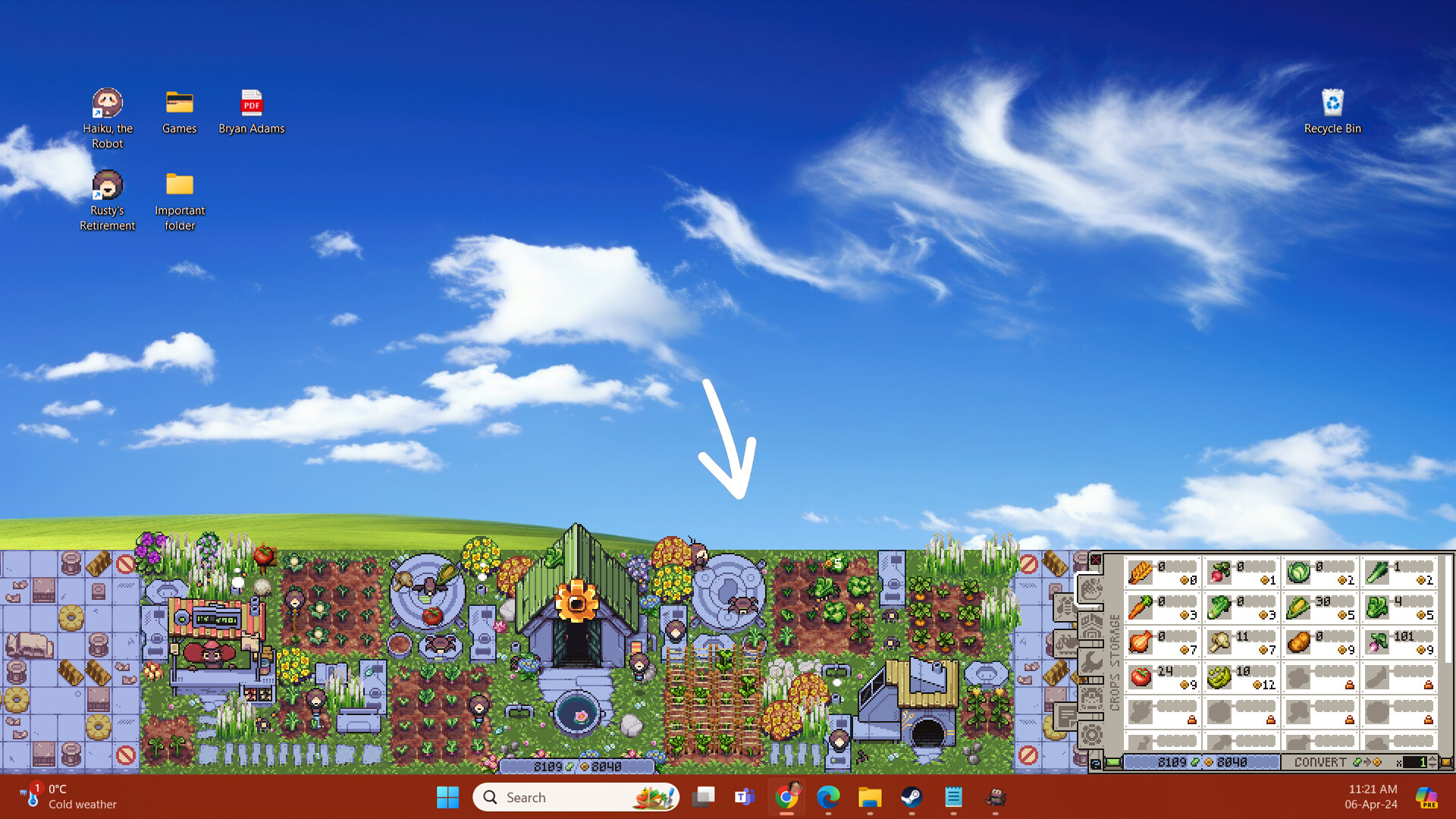 Rusty's Retirement — screenshot 1