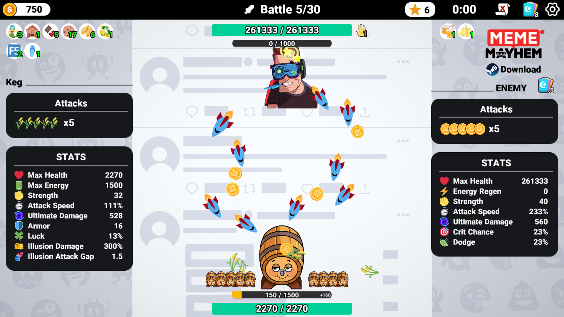 Meme Mayhem — screenshot 1