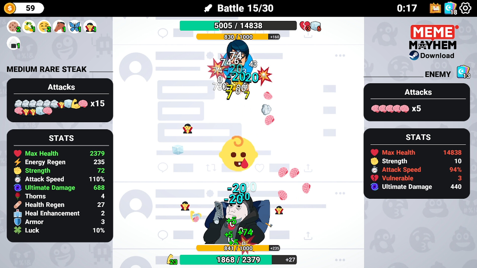 Meme Mayhem — screenshot 4